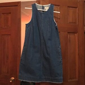 J. Crew Denim Tank Dress